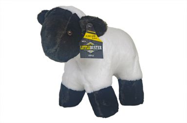 Medium Plush Lamb Suffolk Black/White